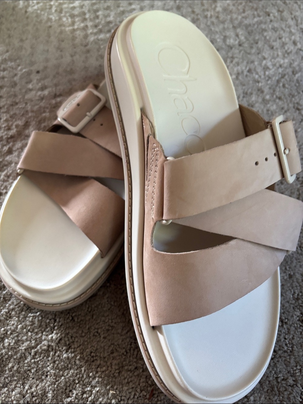 Chaco Women's Blush Cross-Strap Slide Sandals